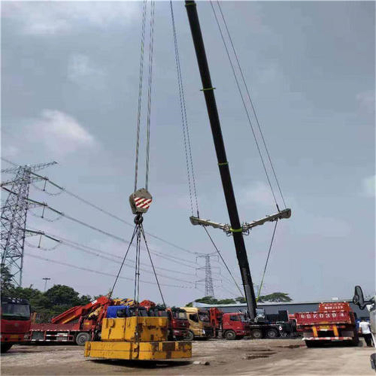 昌化镇风电设备吊装
